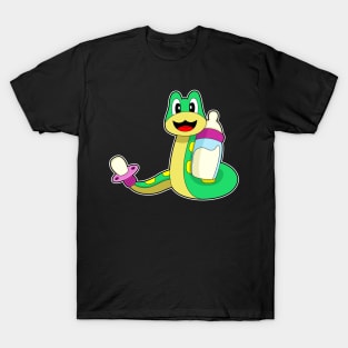 Snake Baby bottle Pacifier T-Shirt